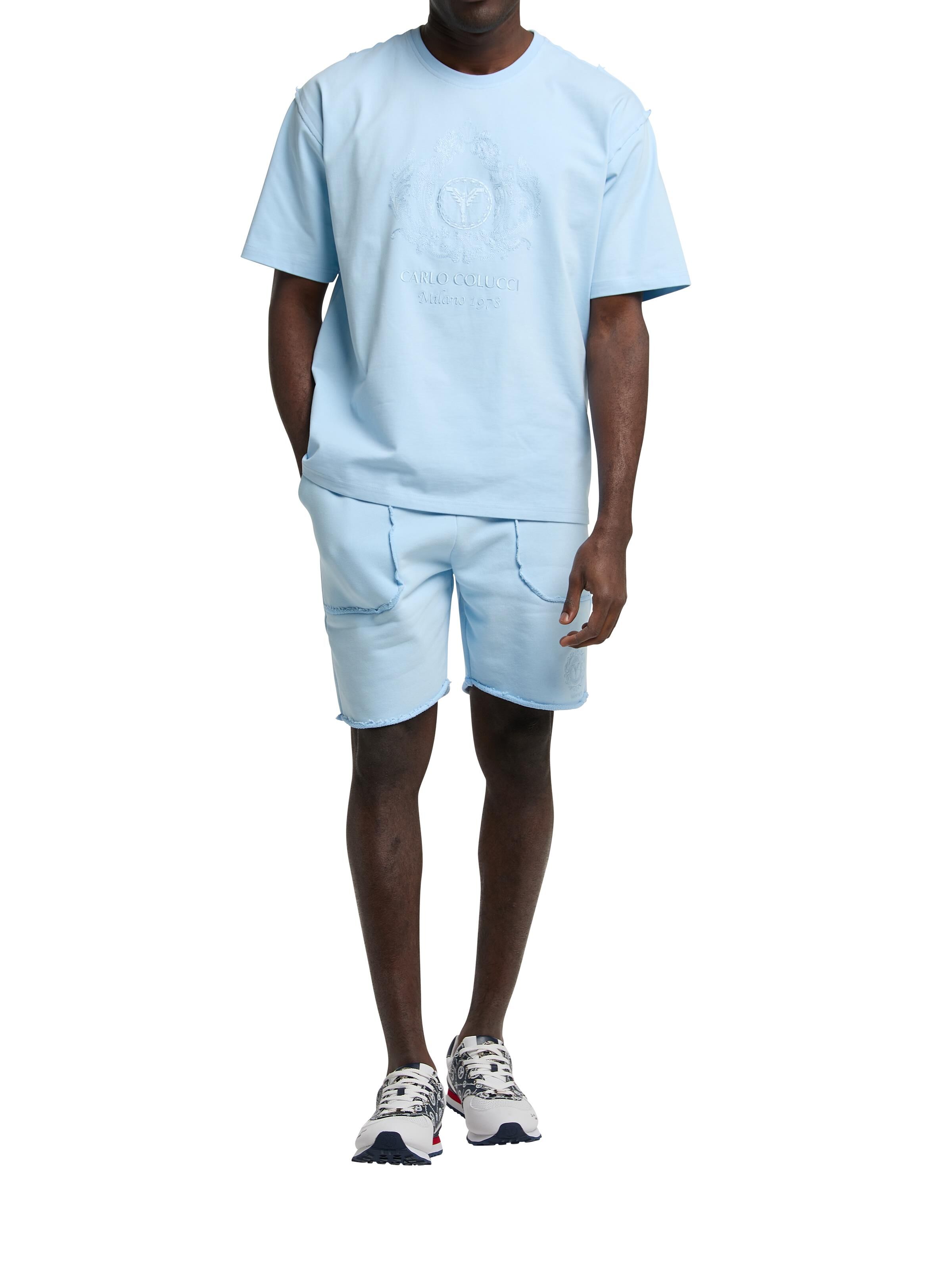 Oversize sweat short