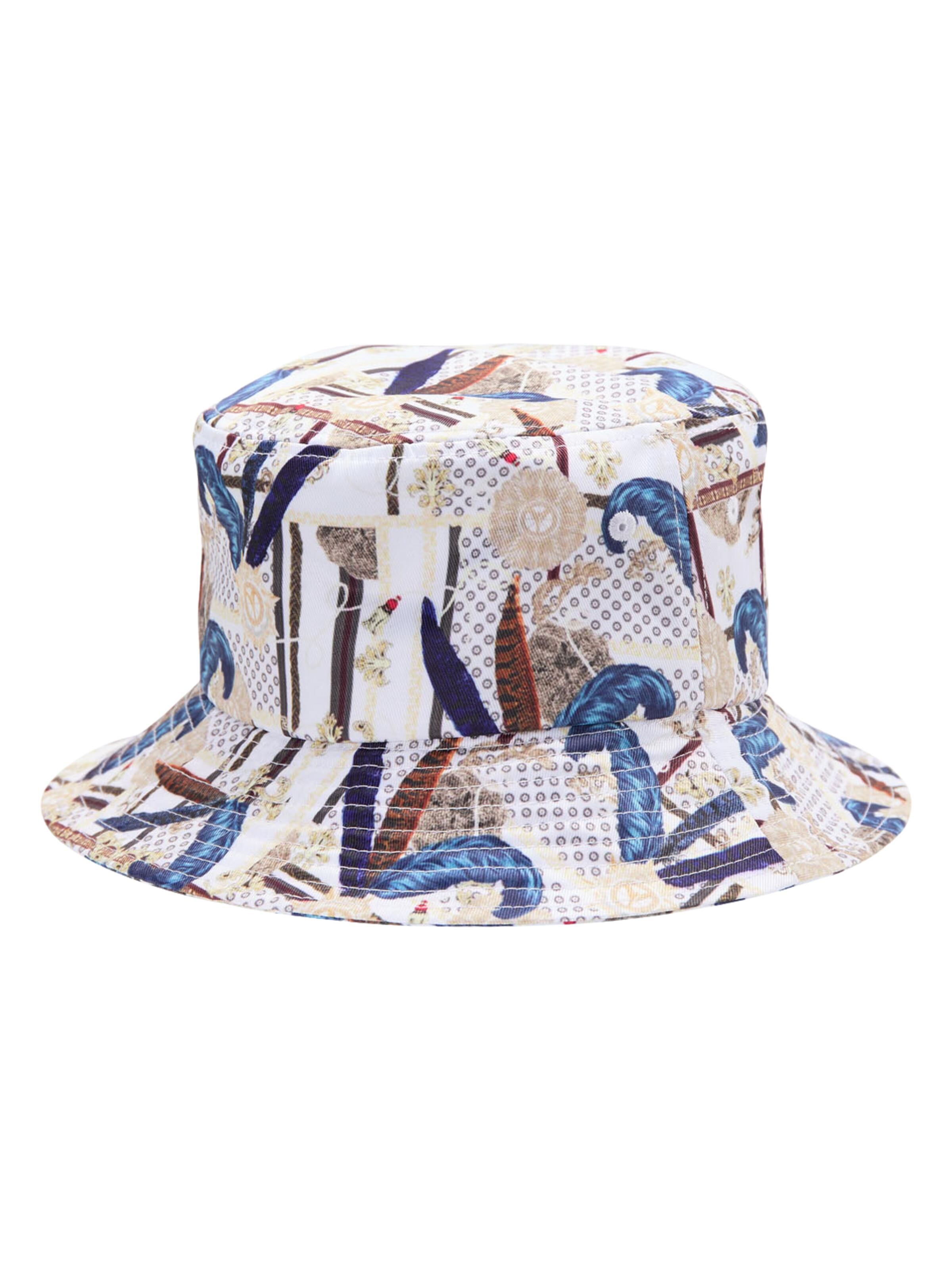 Patterned unisex bucket hat