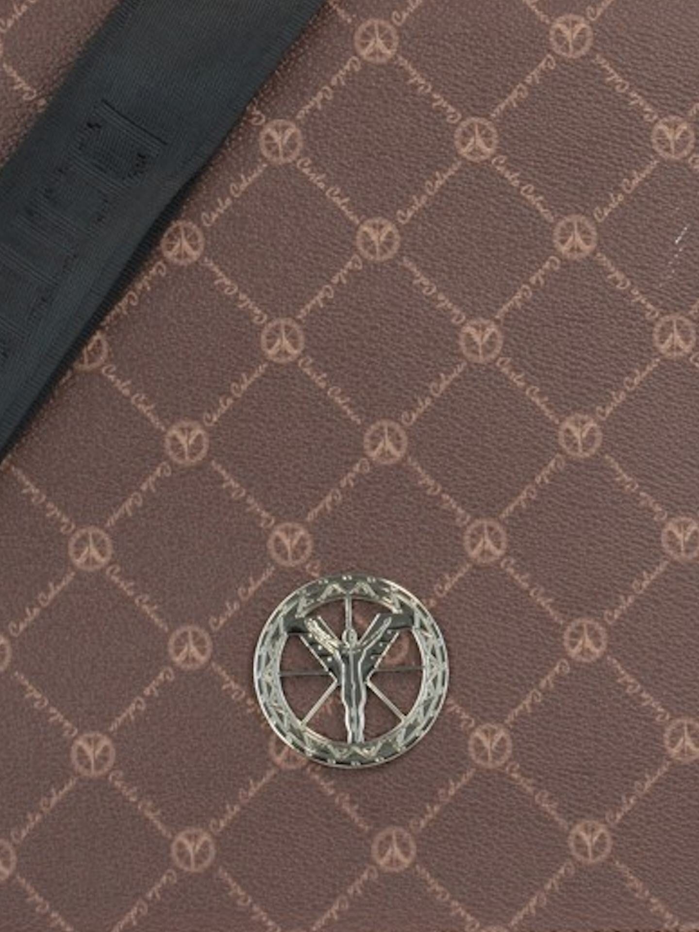 Umhängetasche mit Logo-Print