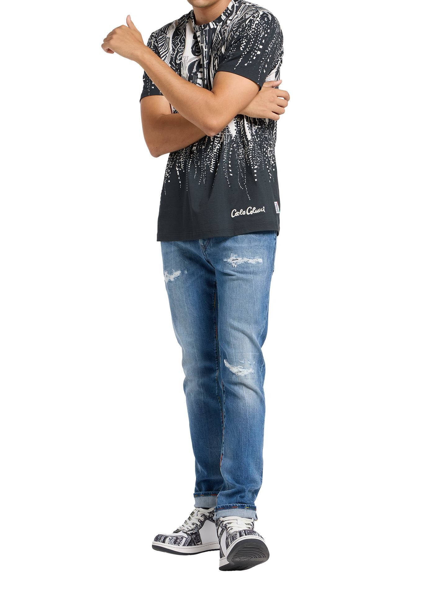 T-Shirt -Knit Pixel-