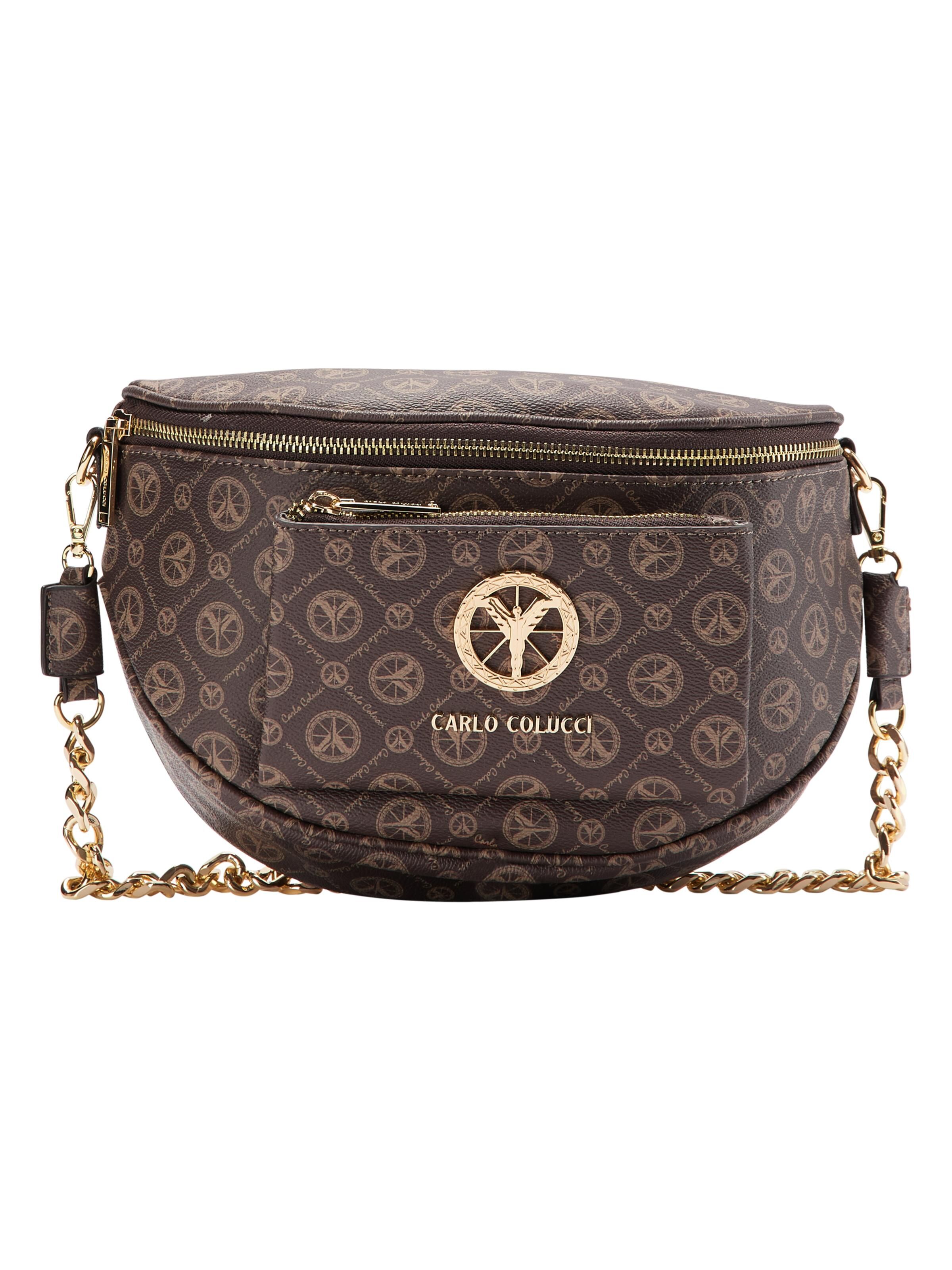 Tasche mit Kette und Logoprint