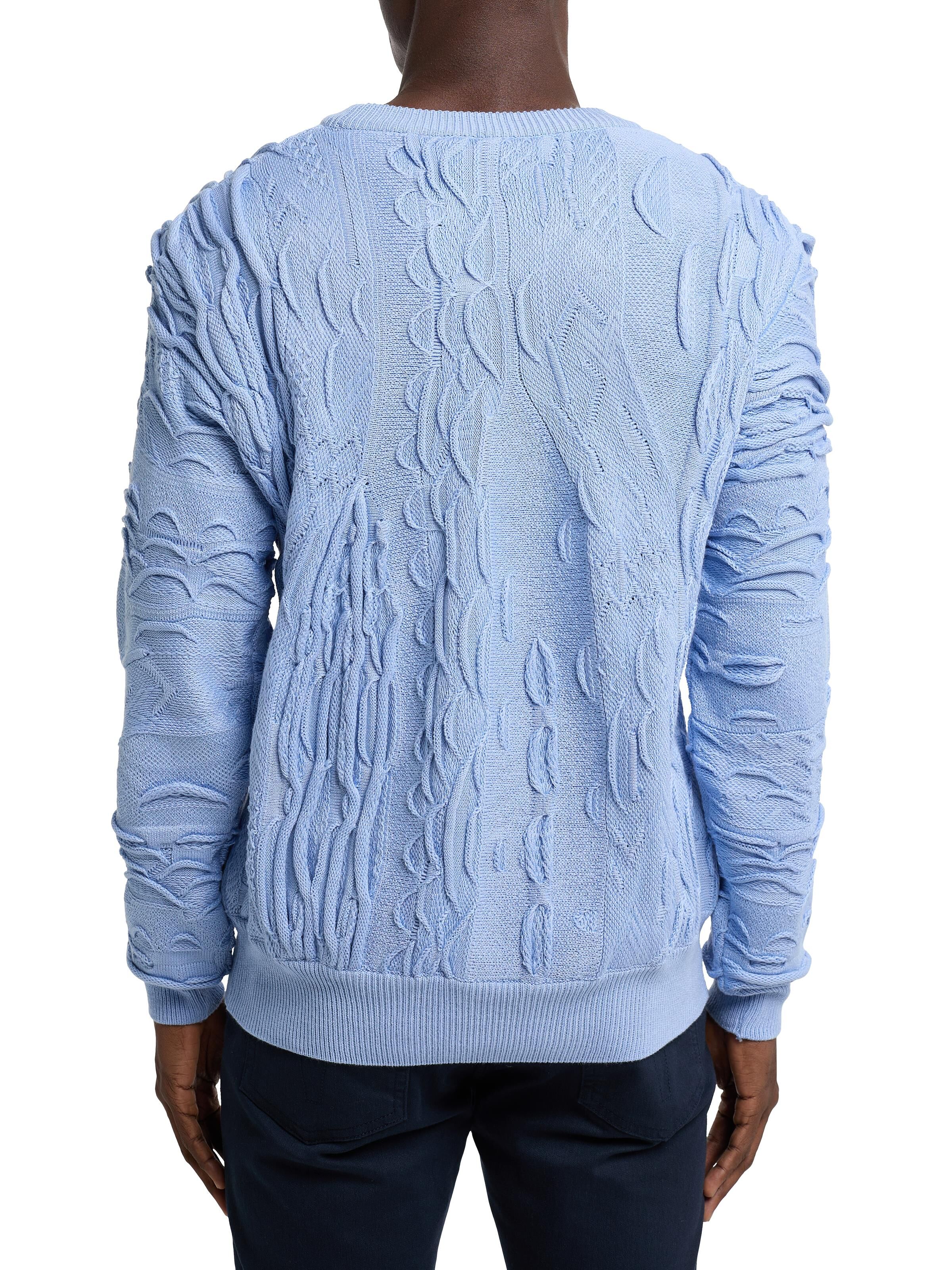 Unifarbener Rundhals Pullover