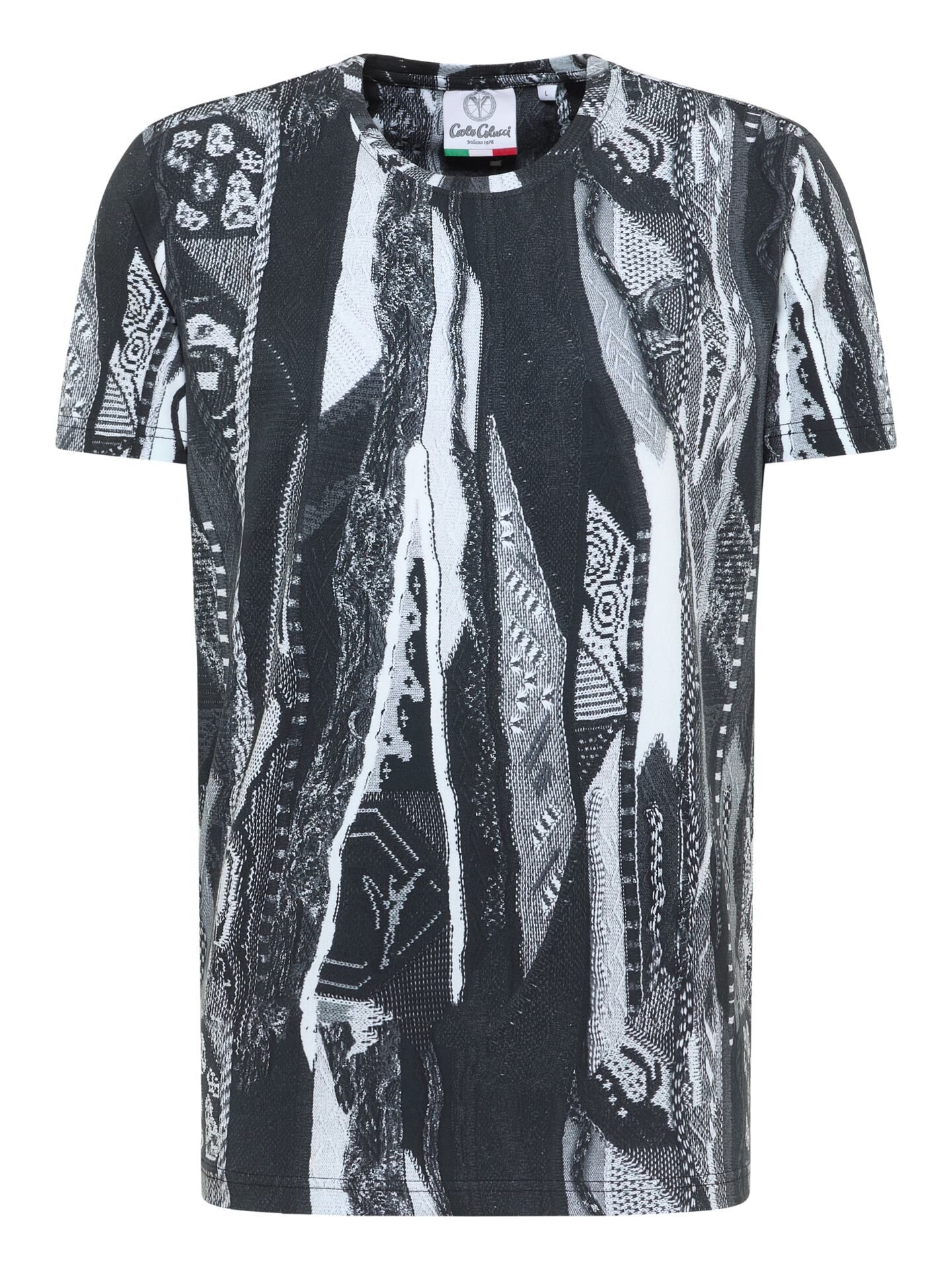 T-Shirt mit Knitprint