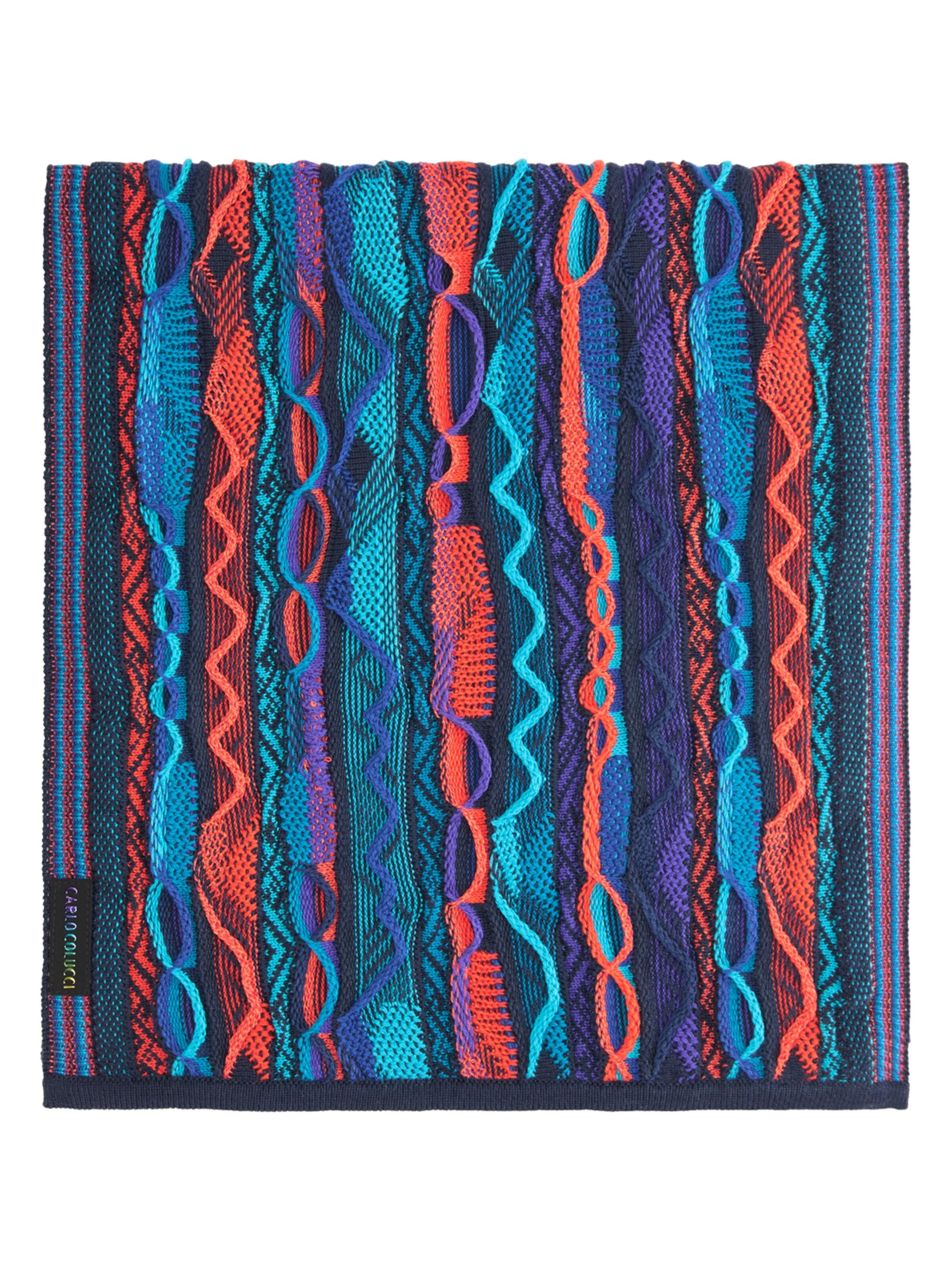 Unisex knitted scarf
