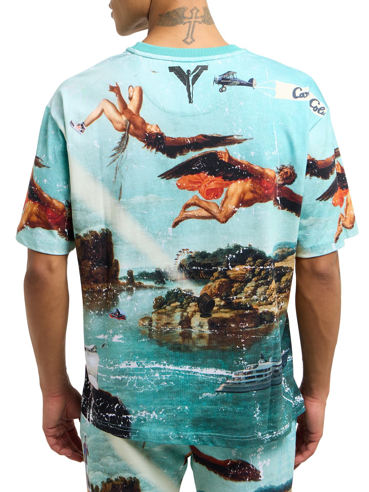 Oversize T-Shirt -Vermächtnis des Ikarus-
