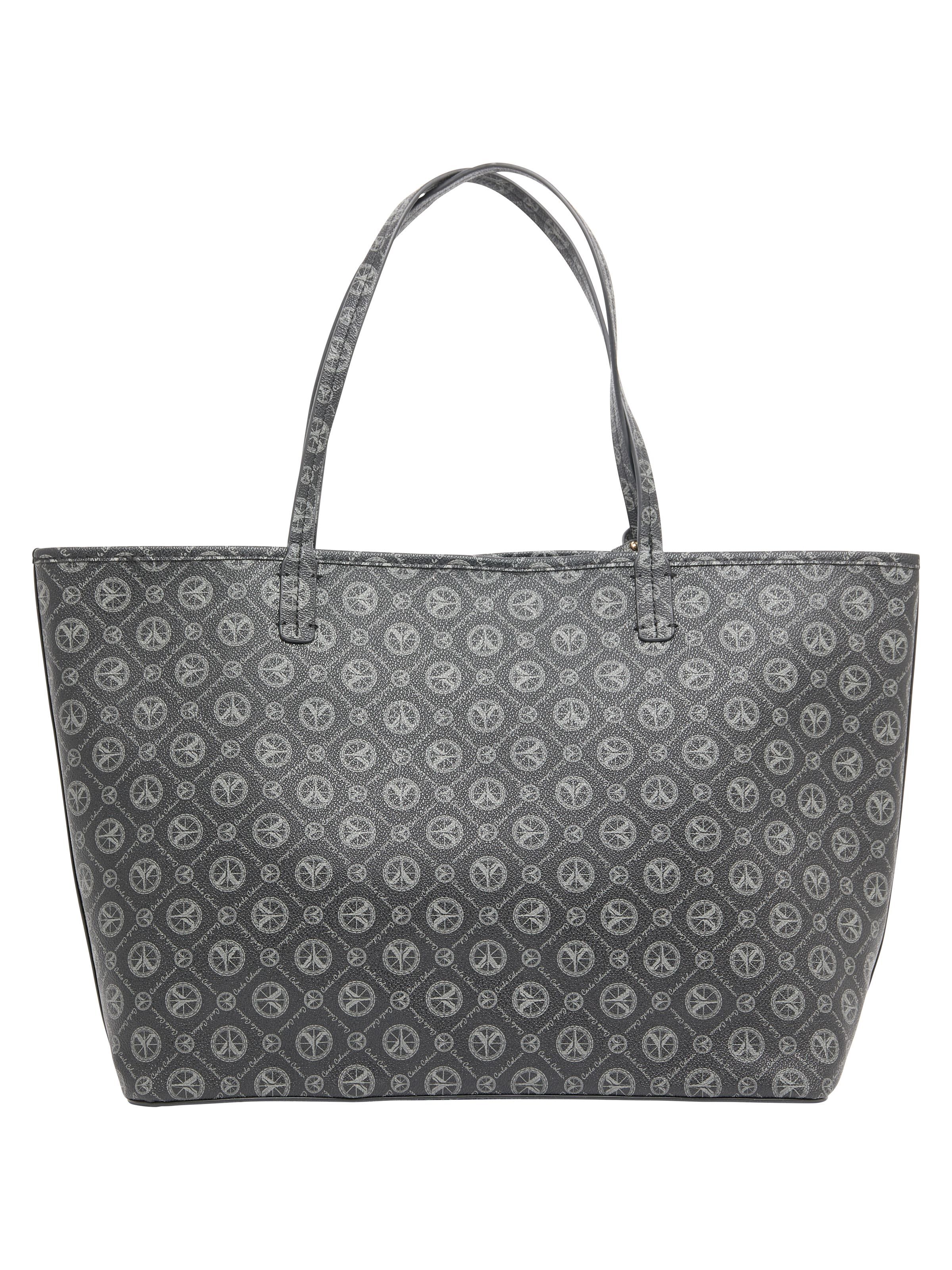 Großer Shopper mit Logoprint