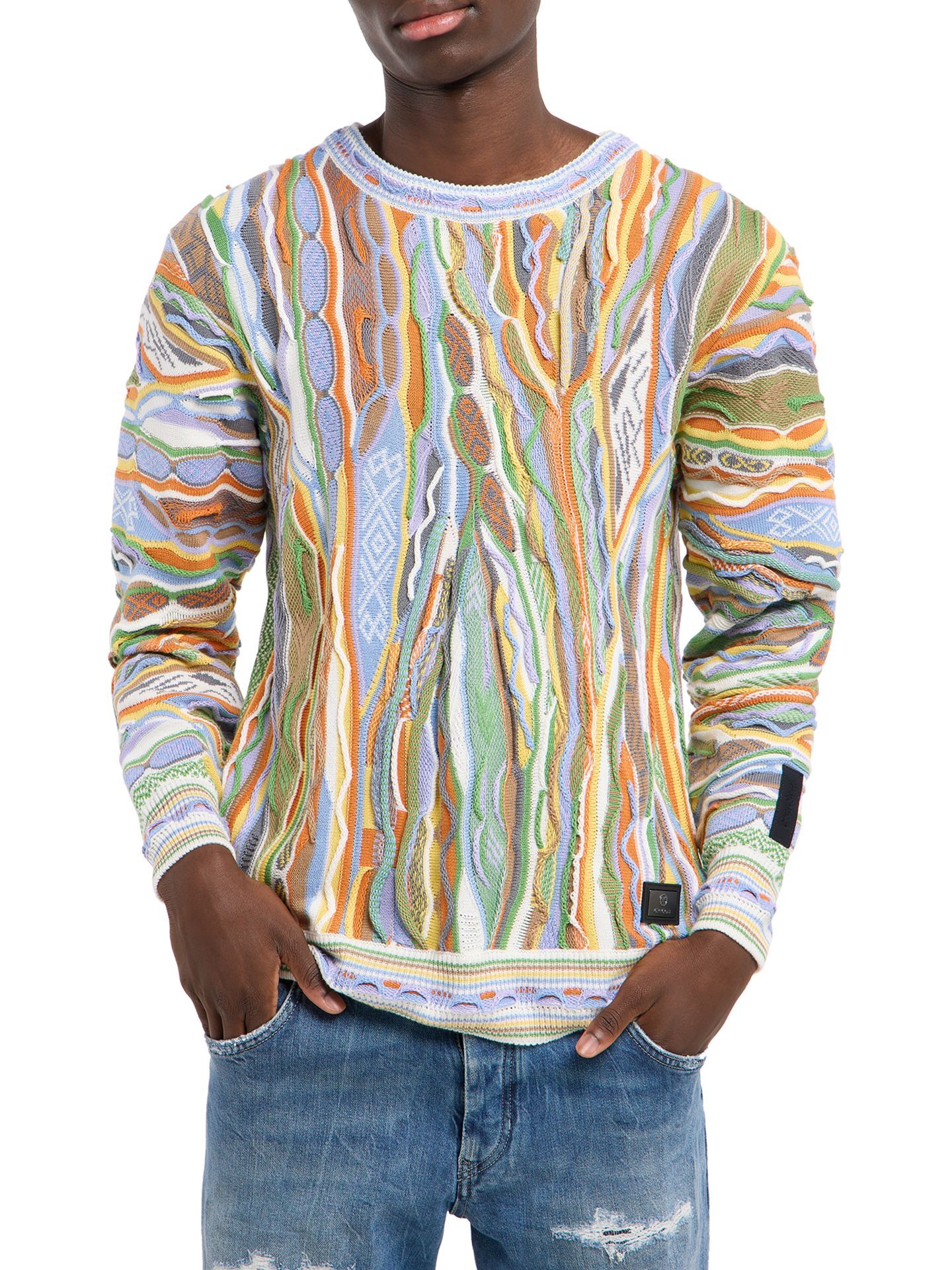  Jacquard knit jumper