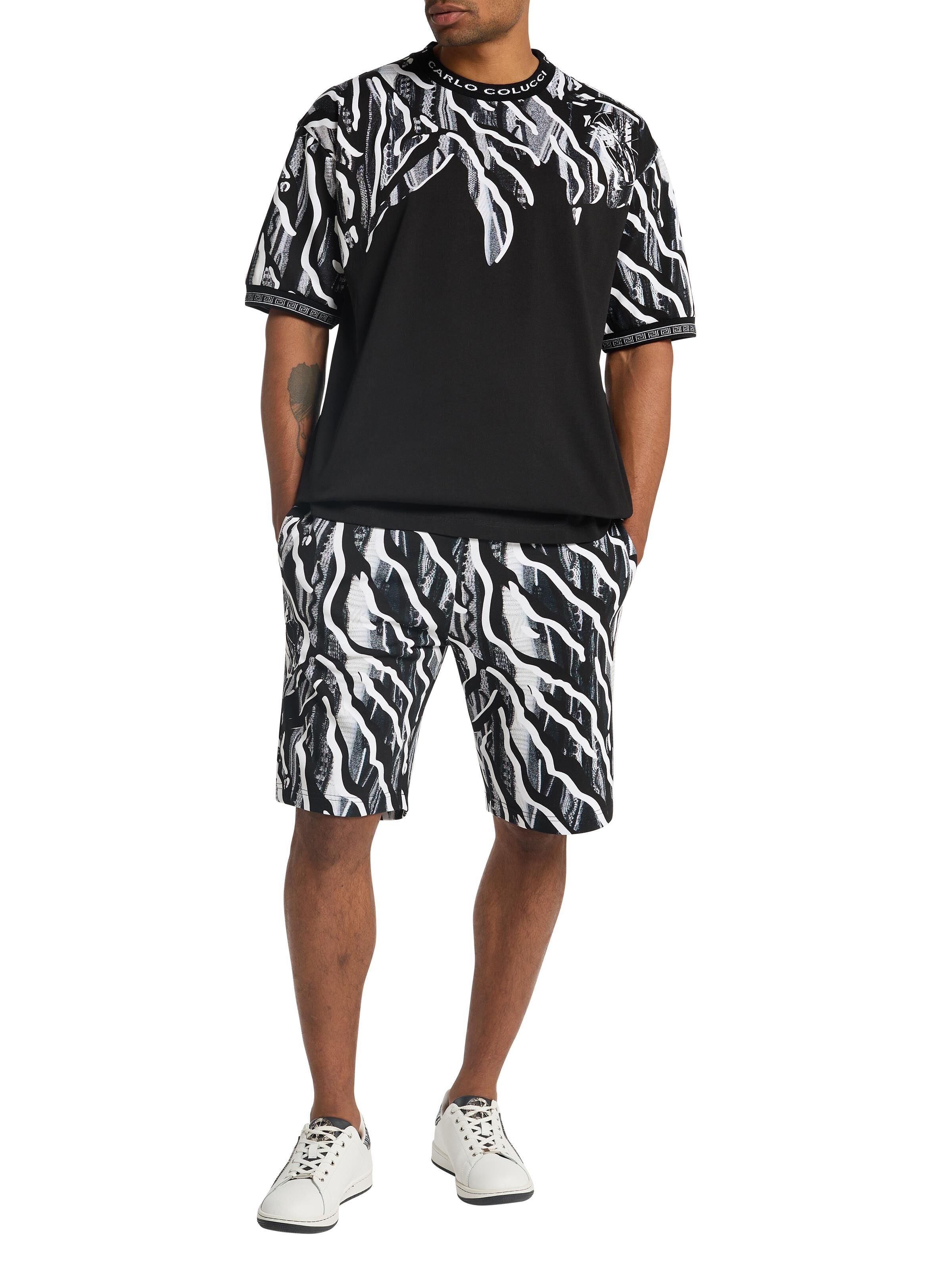 Alloverprint Sweatshort