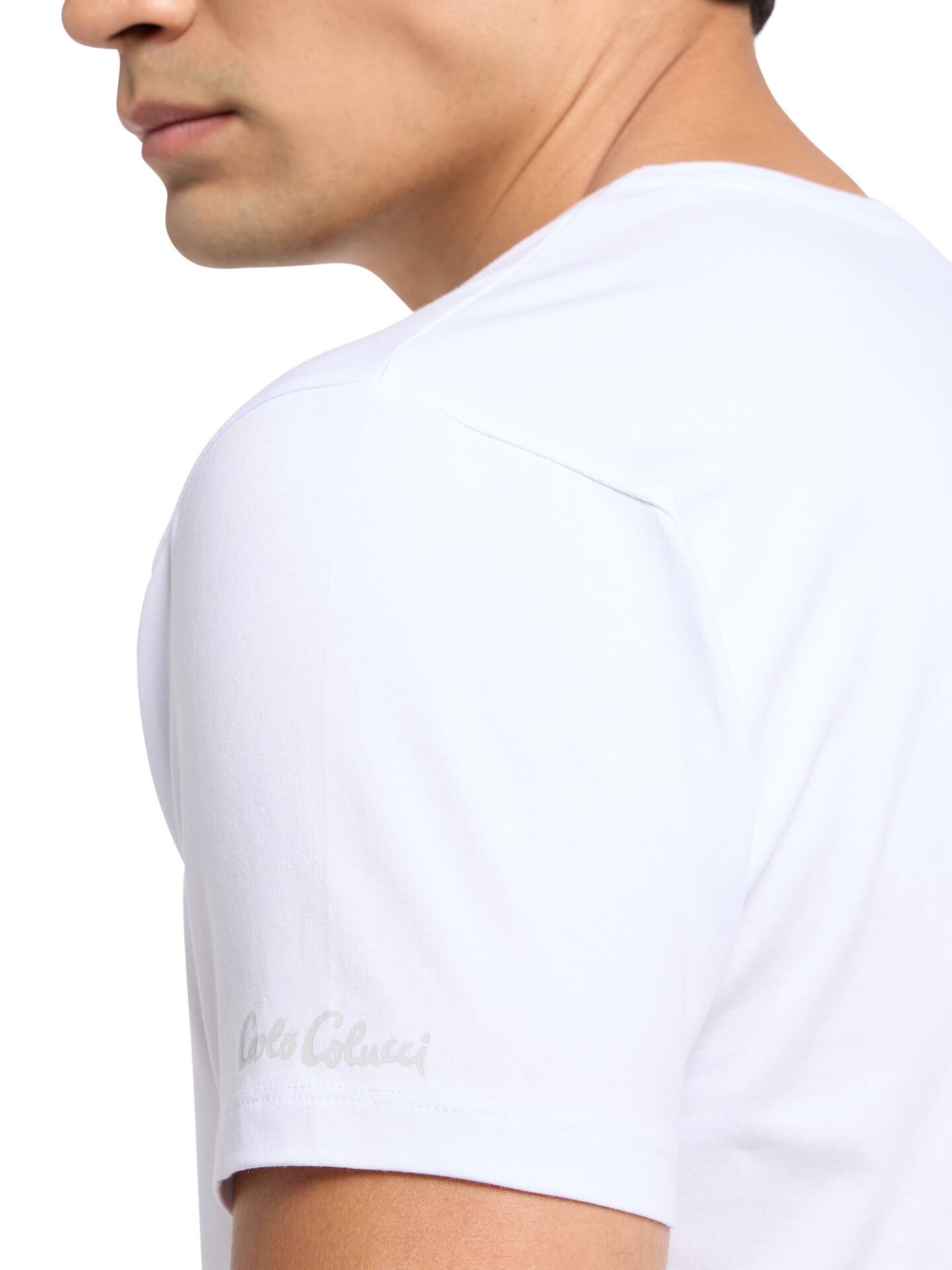 Rundhals T-Shirt, 2er Pack