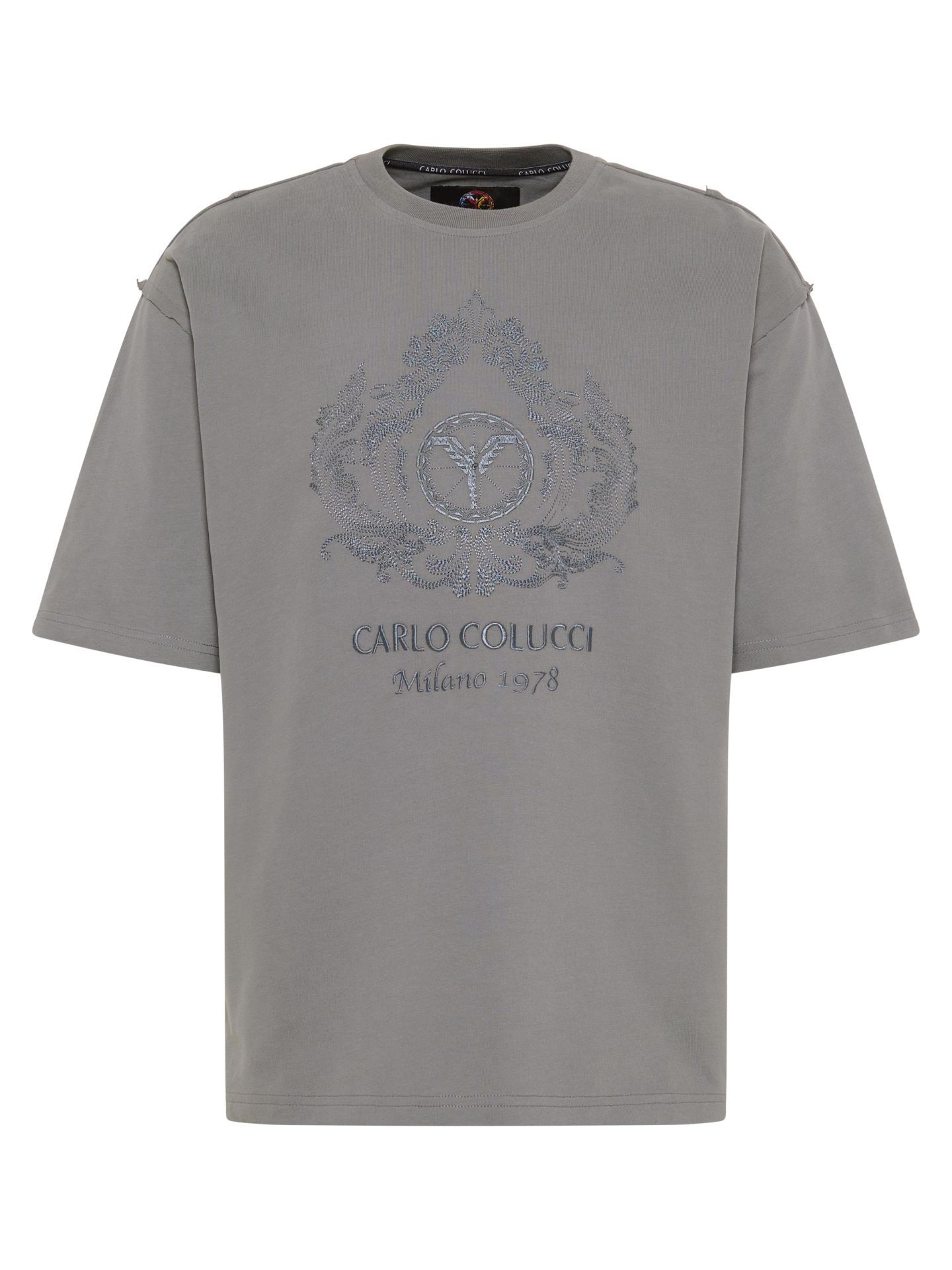 Oversize T-Shirt mit Stickerei | CC-C3347-23-L